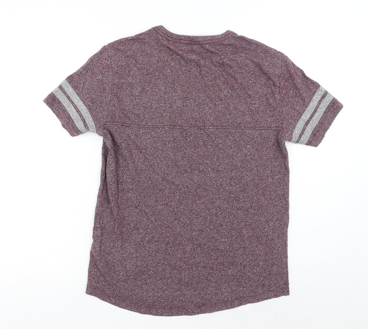 Gap Mens Red Cotton T-Shirt Size S Round Neck