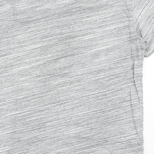 Gap Mens Grey Cotton T-Shirt Size XS Round Neck
