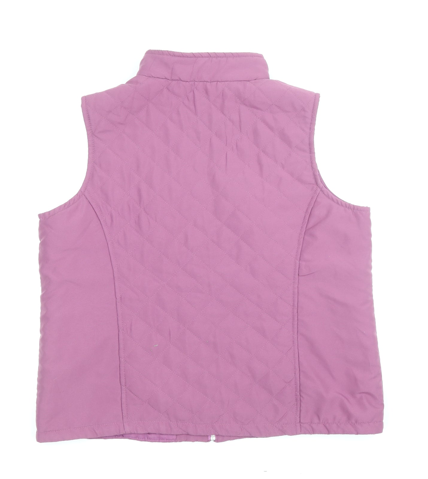 EWM Womens Purple Gilet Jacket Size 14 Zip