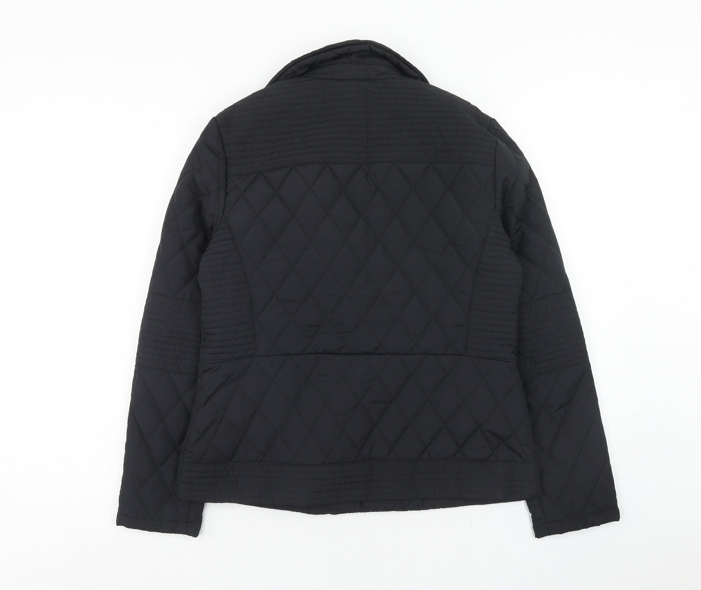 TU Womens Black Jacket Size 12 Zip