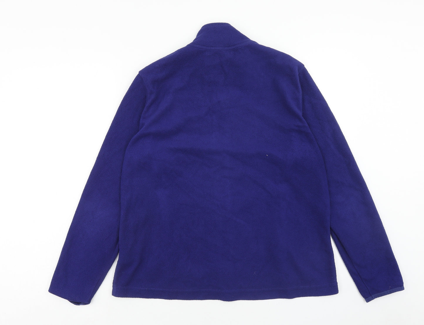 Marks and Spencer Womens Purple Jacket Size 16 Zip