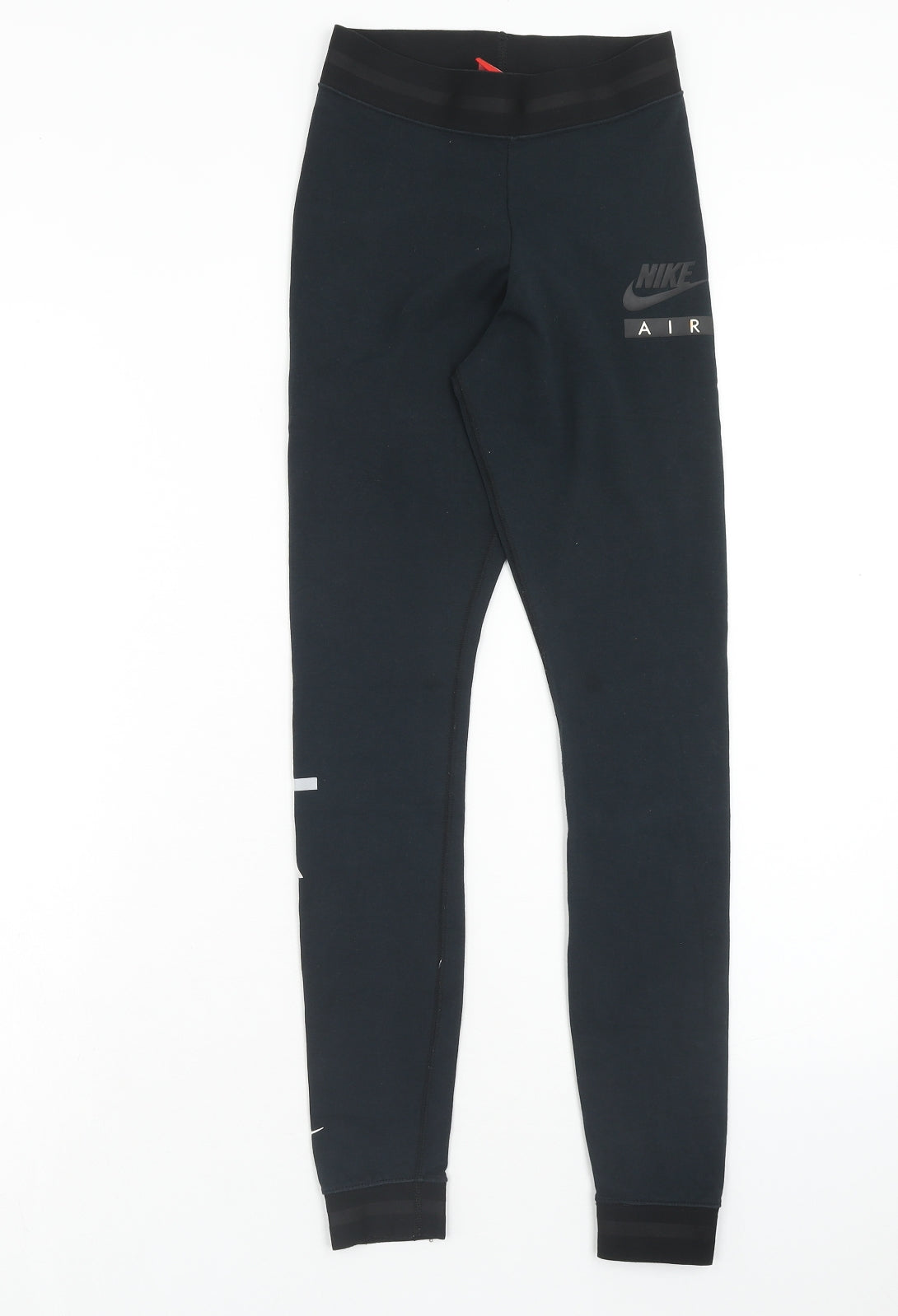 Nike Womens Black Cotton Jogger Leggings Size XS