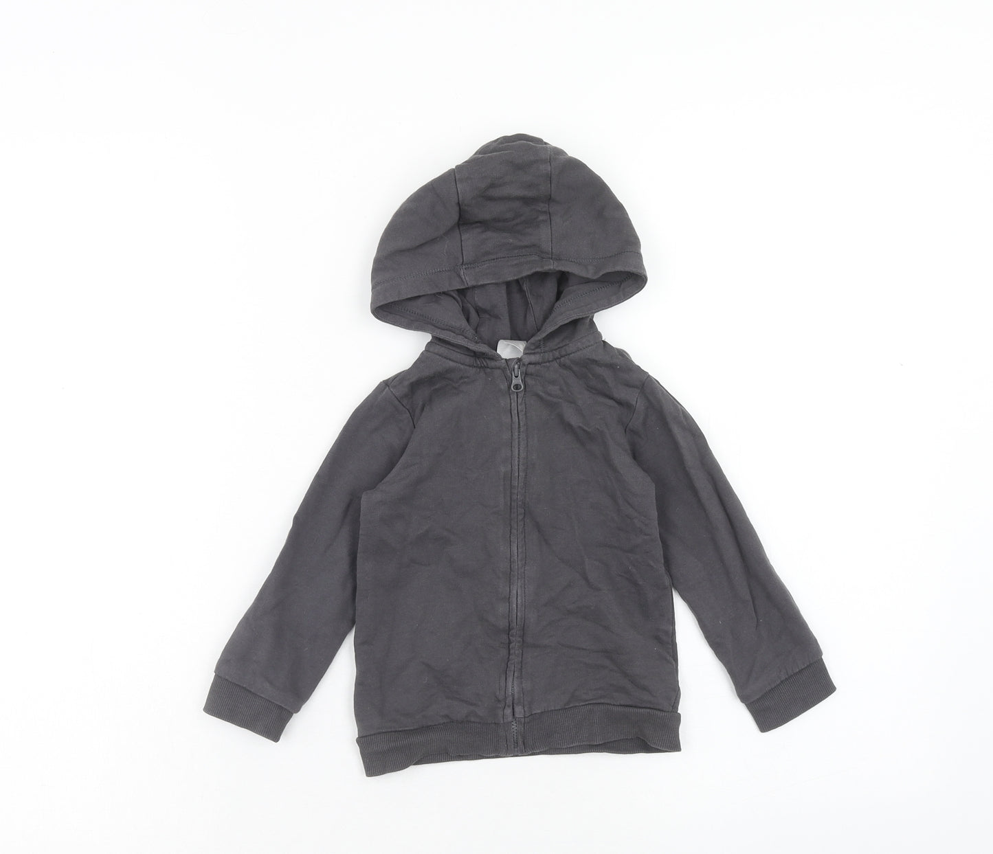 H&M Boys Grey Jacket Size 12-18 Months Zip