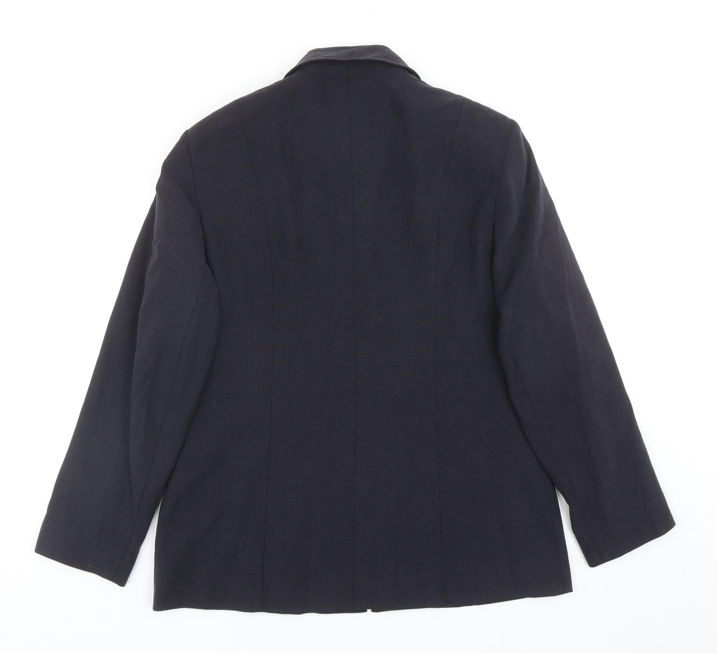 Wallis Womens Blue Jacket Size 12 Zip