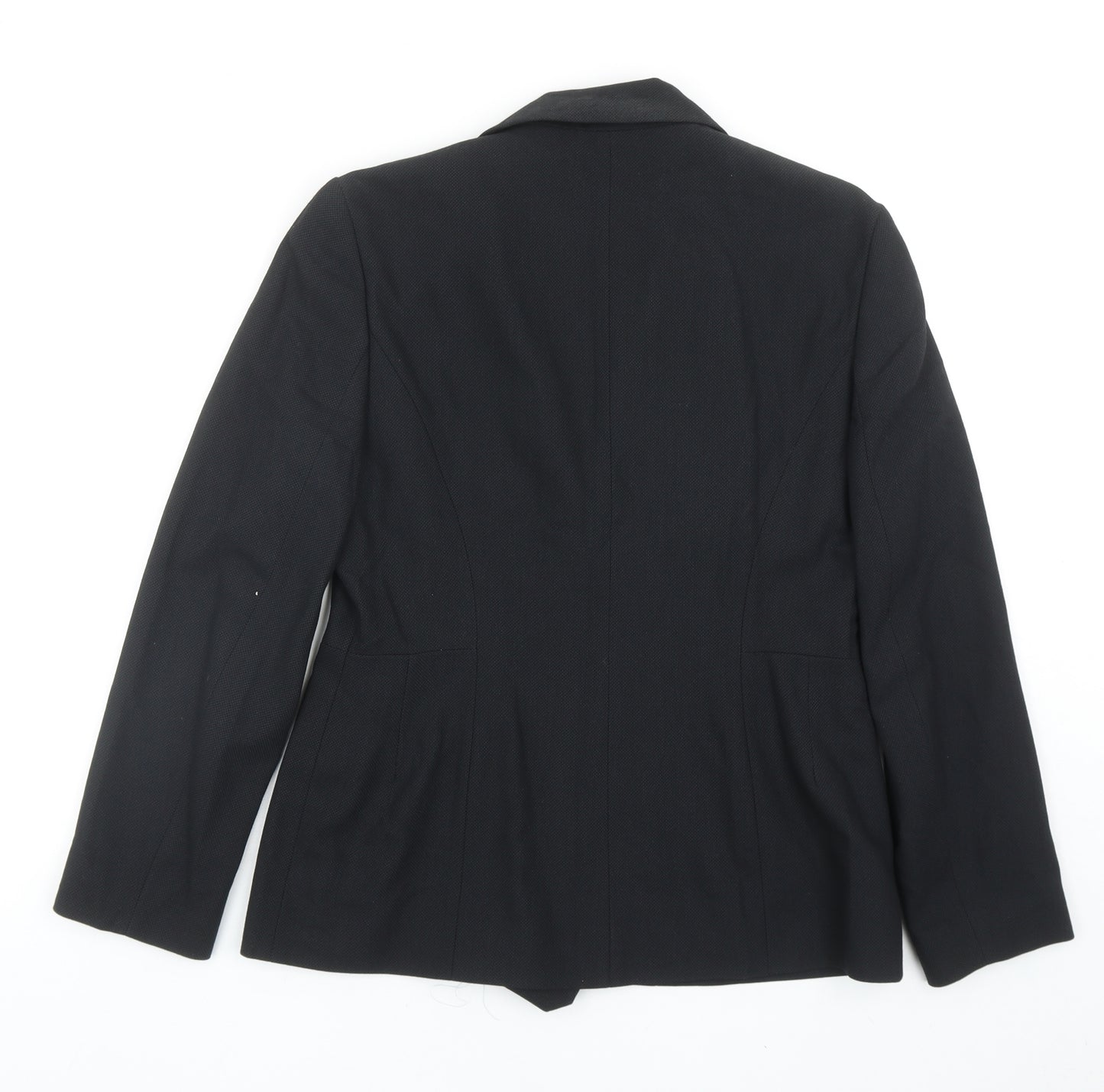 Wallis Womens Black Polyester Jacket Blazer Size 12
