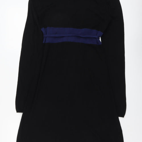 Kookai Womens Black Viscose A-Line Size S Off the Shoulder Pullover