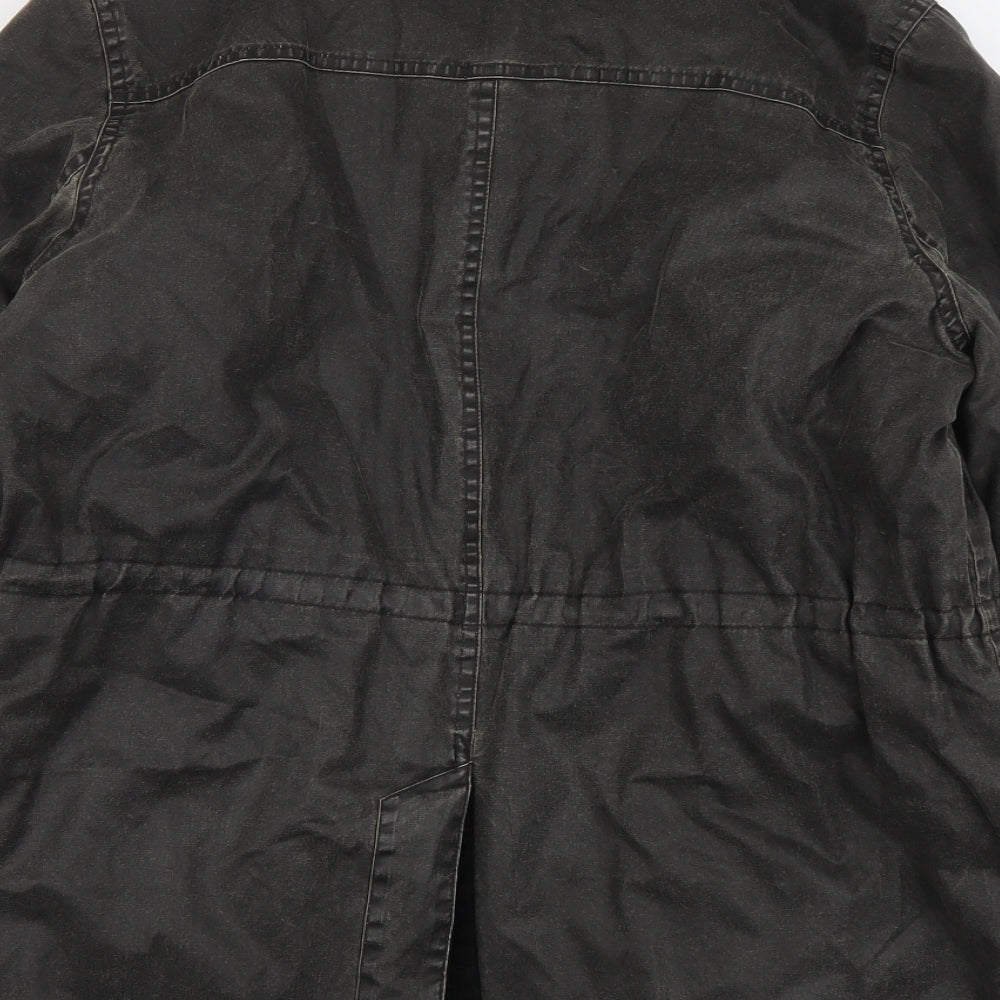 Marks and Spencer Womens Brown Jacket Size 16 Zip