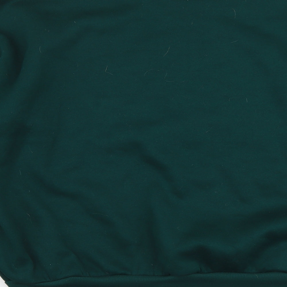 SheIn Mens Green Polyester Pullover Sweatshirt Size L - New York Brooklyn