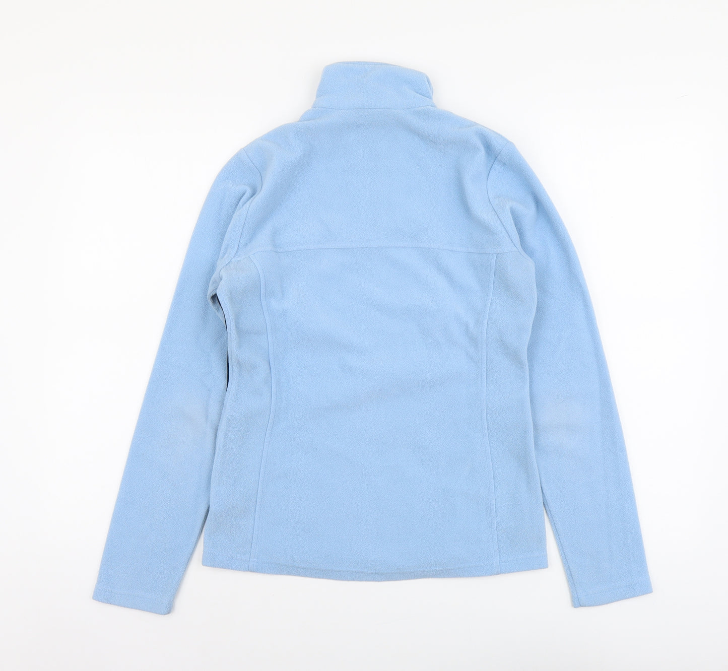 Schóffel Womens Blue Polyester Pullover Sweatshirt Size S Zip