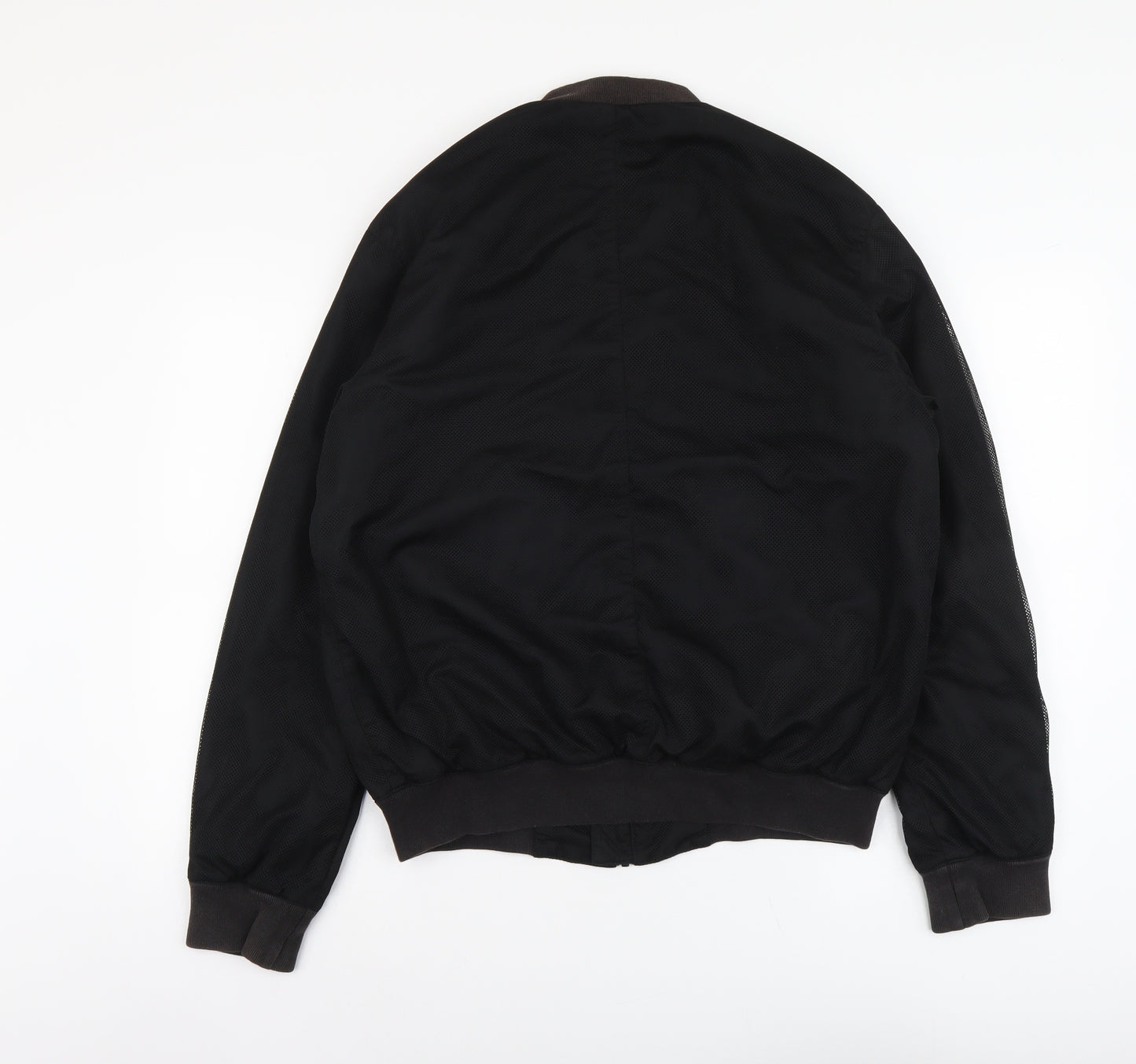 French Connection Mens Black Jacket Size M Zip
