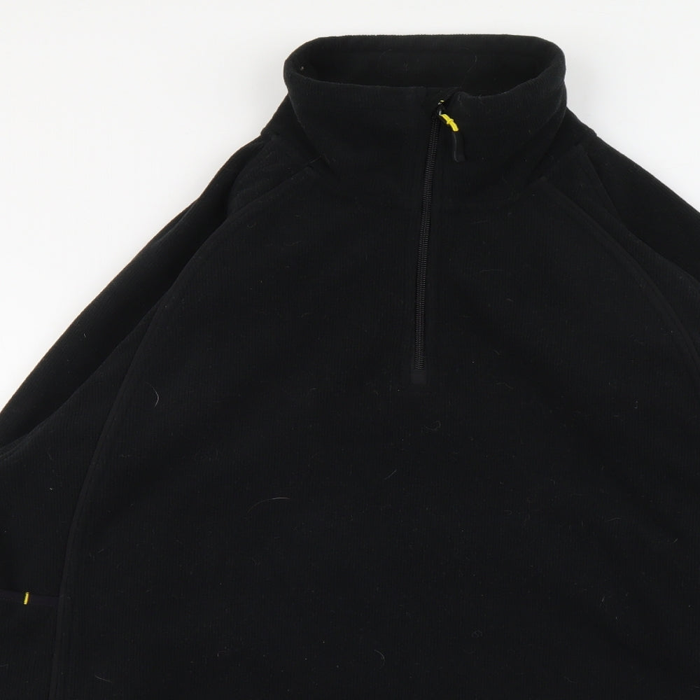 Snickers Mens Black Polyester Pullover Sweatshirt Size XL