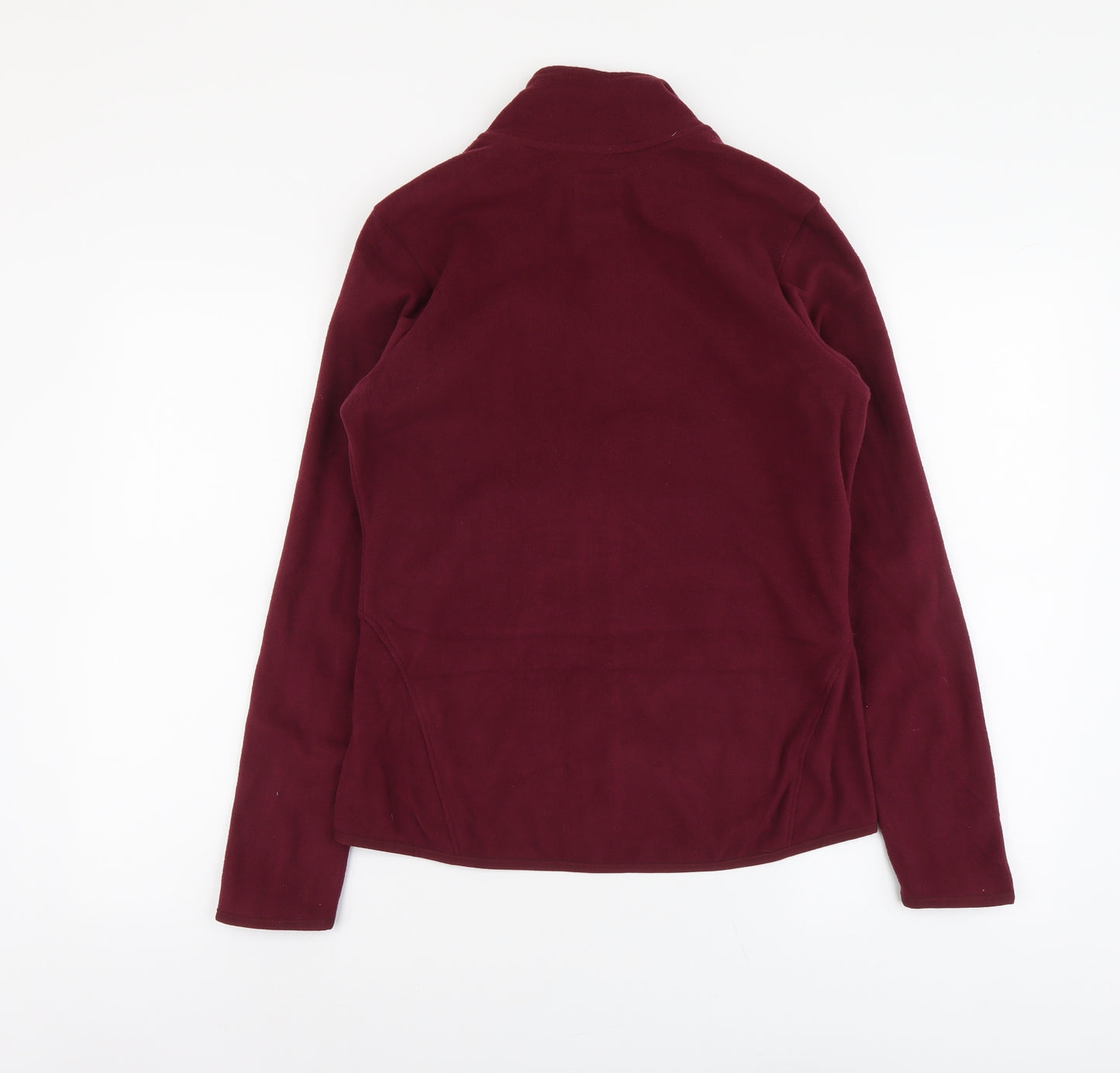Marks and Spencer Womens Purple Jacket Size 10 Zip