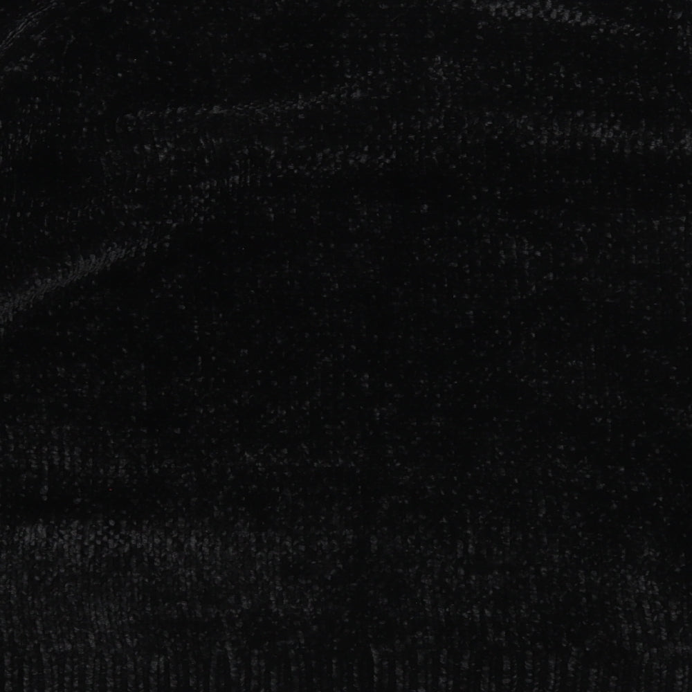 George Womens Black Scoop Neck Polyester Pullover Jumper Size 16 - Chenille