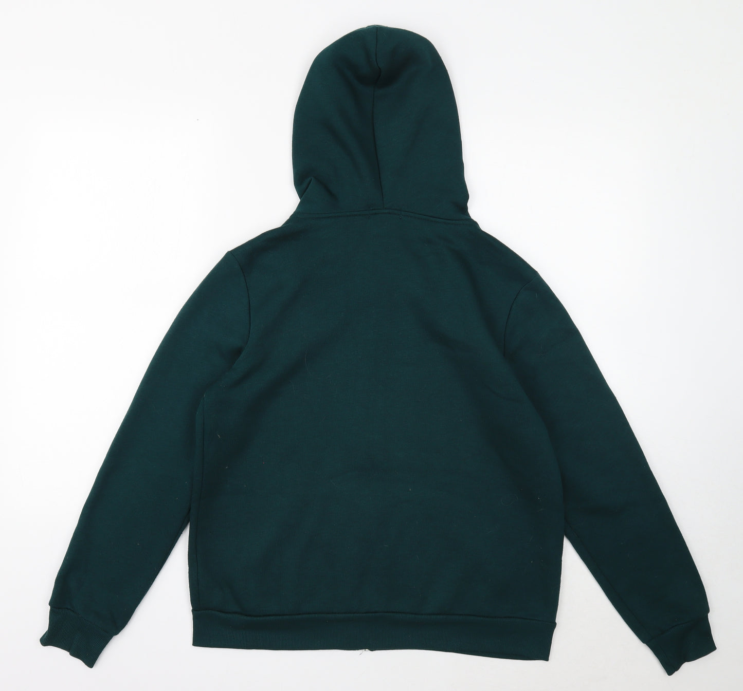 Papaya Womens Green Polyester Full Zip Hoodie Size M Zip