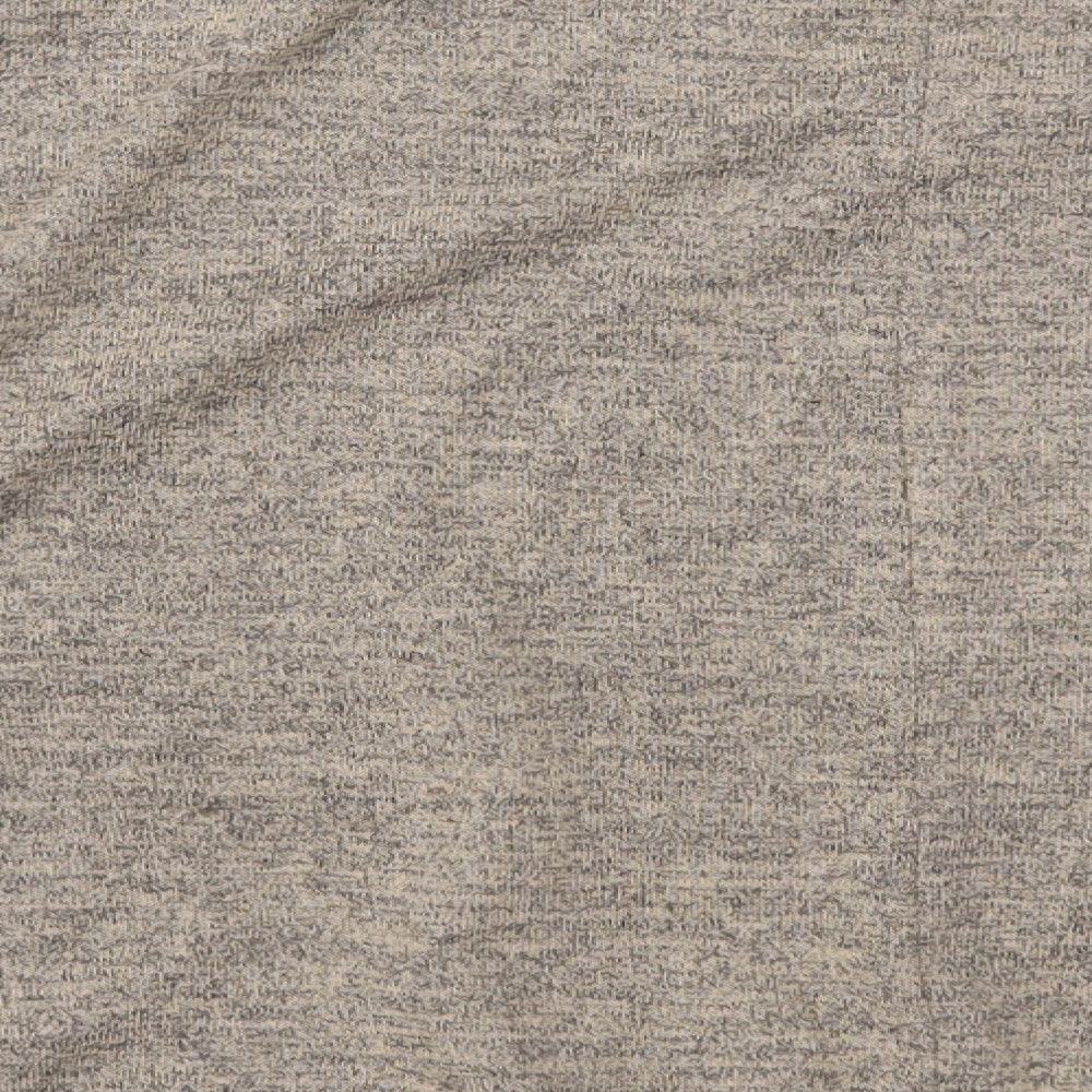 George Womens Brown Polyester Basic T-Shirt Size 20 Round Neck