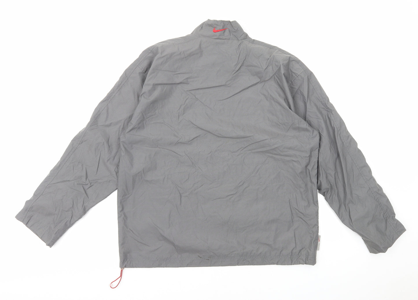 Nike Mens Grey Anorak Jacket Size M