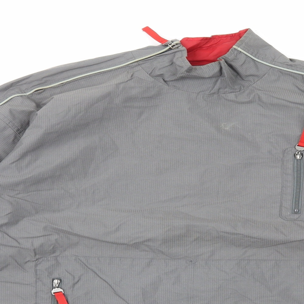 Nike Mens Grey Anorak Jacket Size M