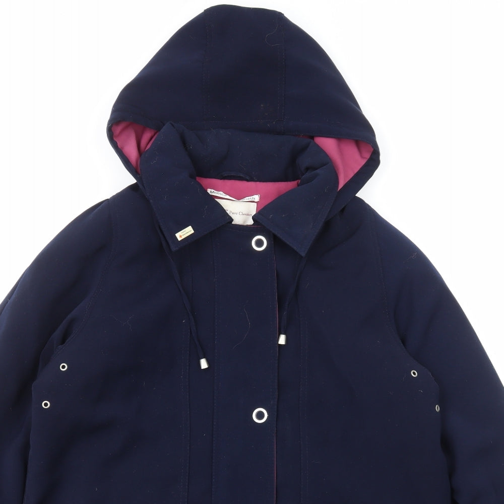 EWM Womens Blue Jacket Size 14 Zip