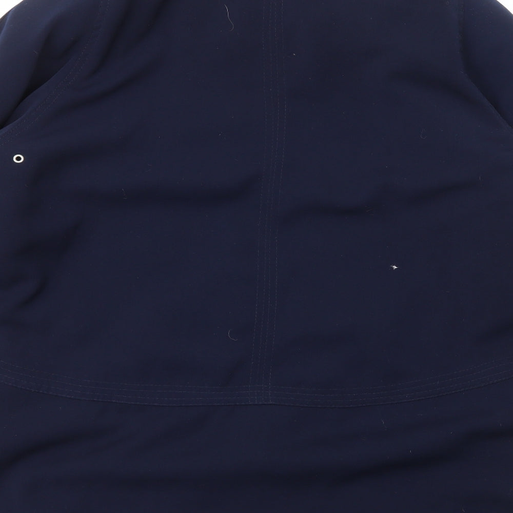 EWM Womens Blue Jacket Size 14 Zip