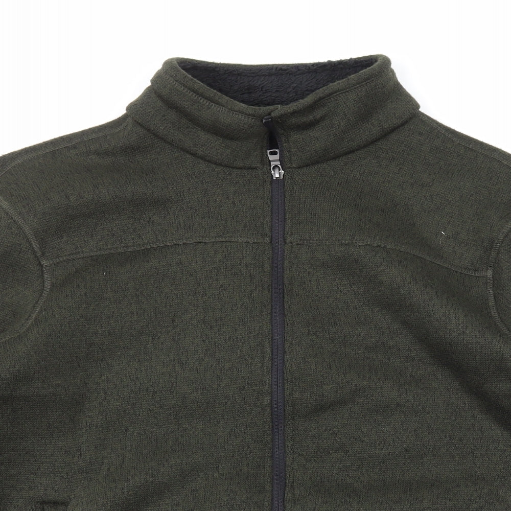 Preworn Mens Green Jacket Size M Zip