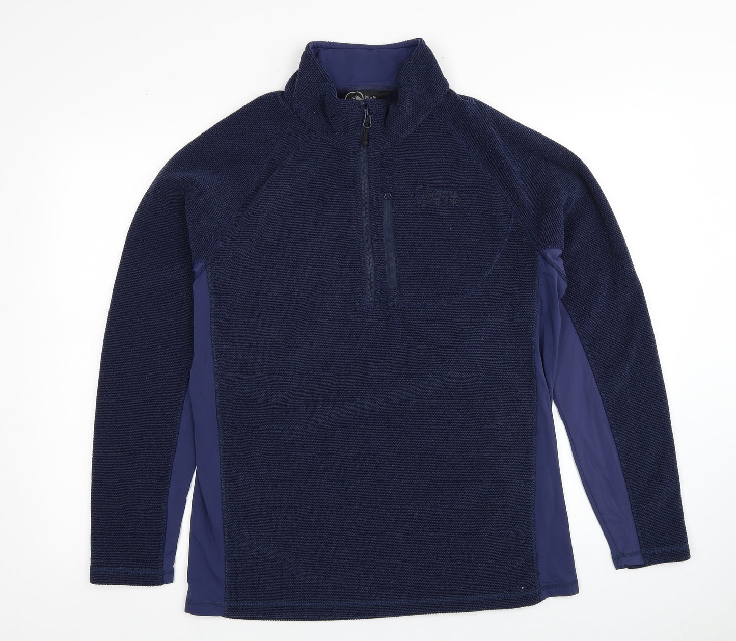North Ridge Mens Blue Polyester Pullover Sweatshirt Size M