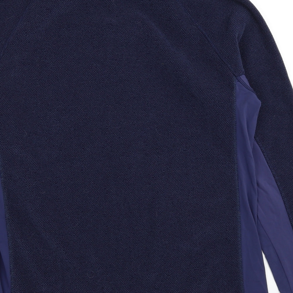 North Ridge Mens Blue Polyester Pullover Sweatshirt Size M