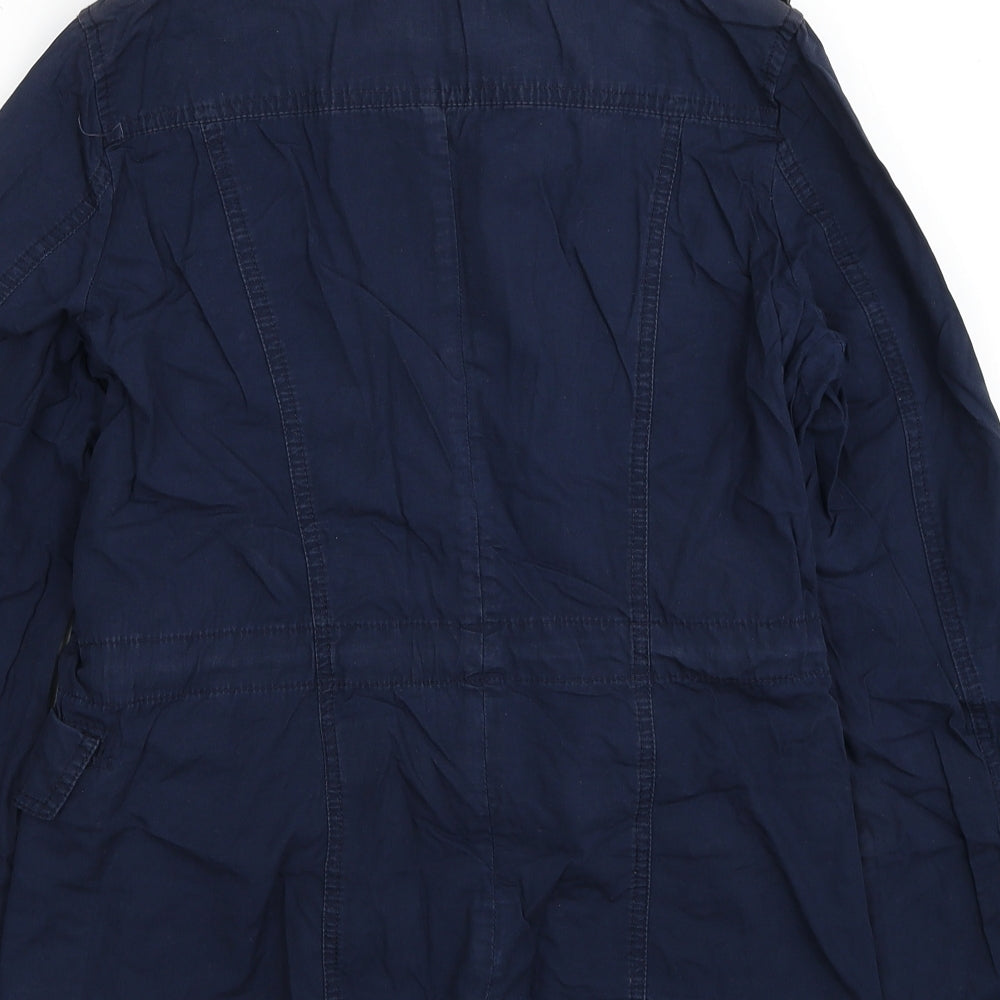 Saint John Bay Mens Blue Jacket Size S Zip