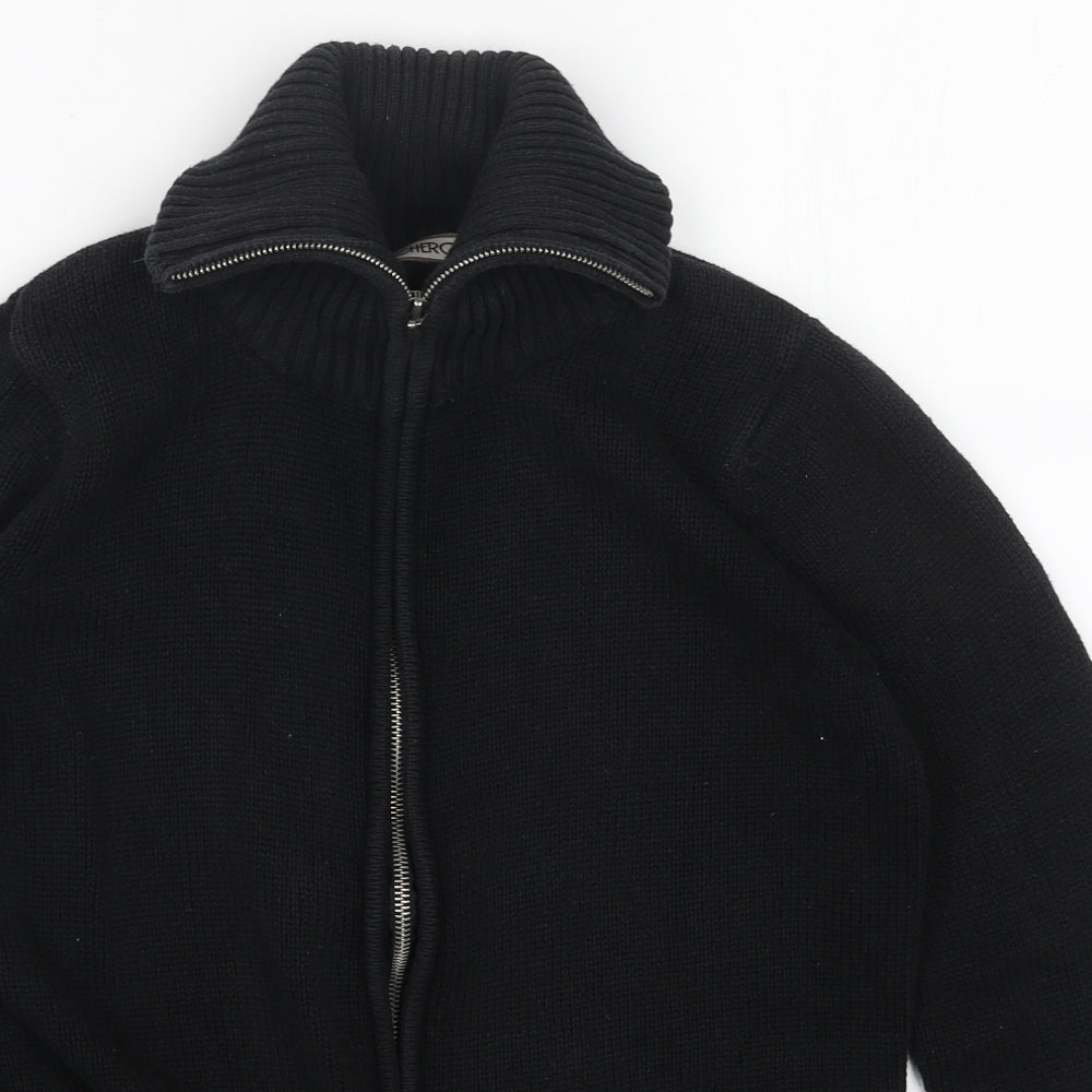 Cherokee Womens Black Jacket Size 12 Zip