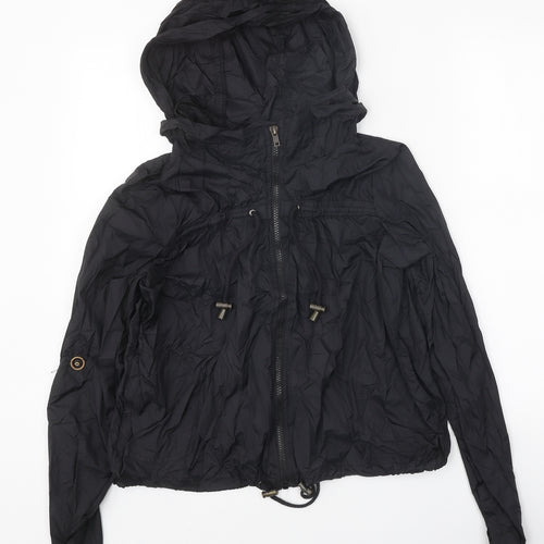 Bluenotes Womens Black Jacket Size XS Zip