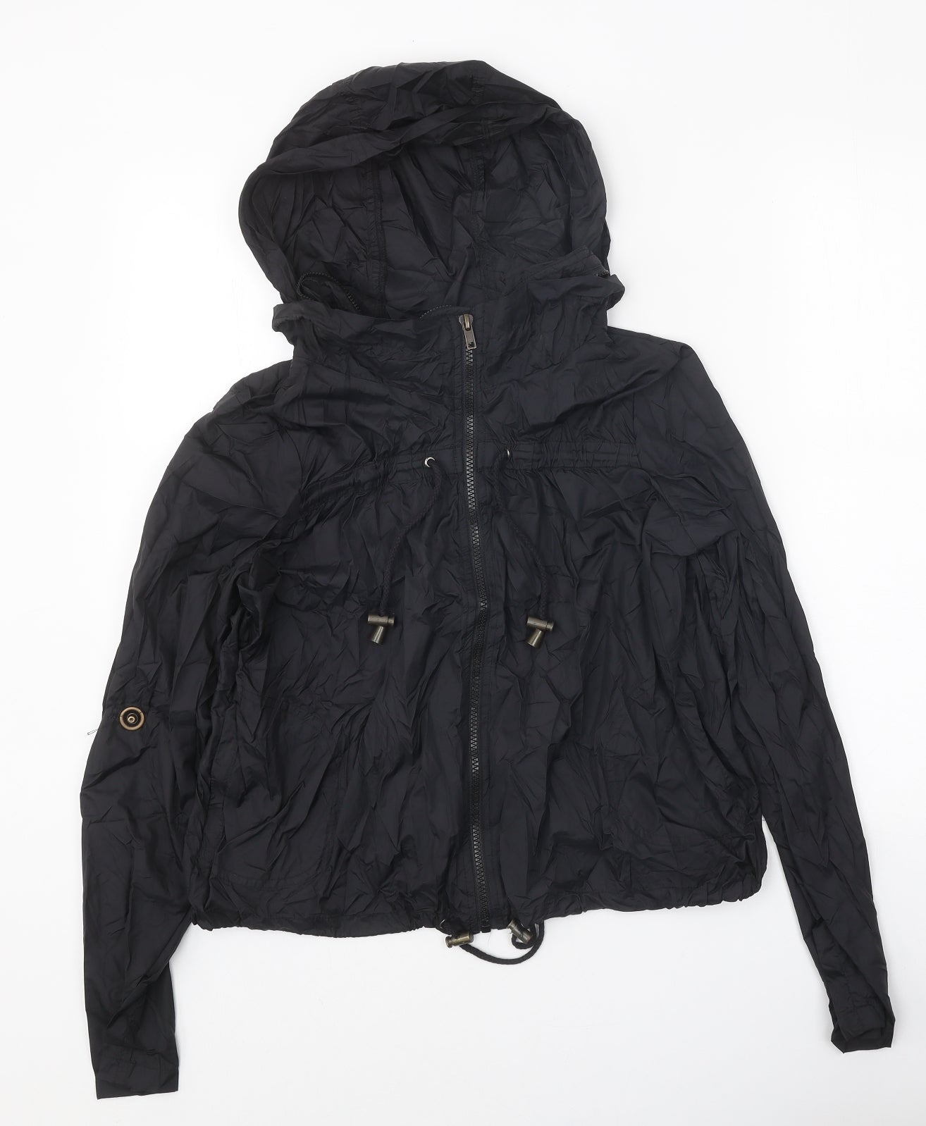 Bluenotes Womens Black Jacket Size XS Zip