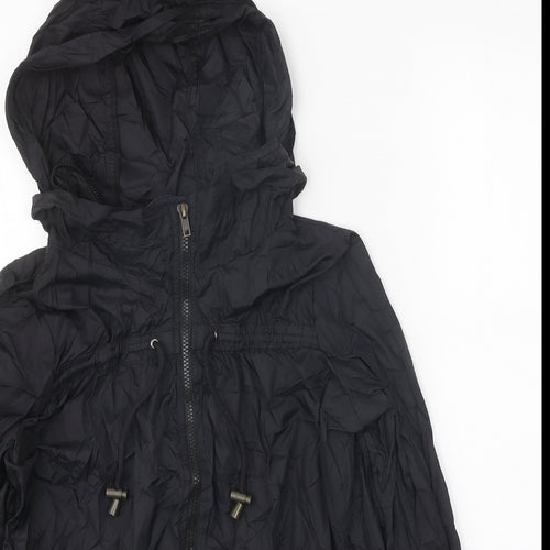 Bluenotes Womens Black Jacket Size XS Zip