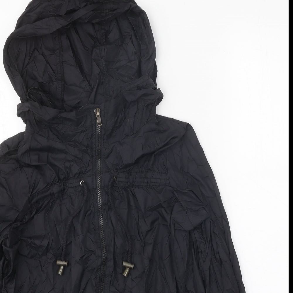Bluenotes Womens Black Jacket Size XS Zip