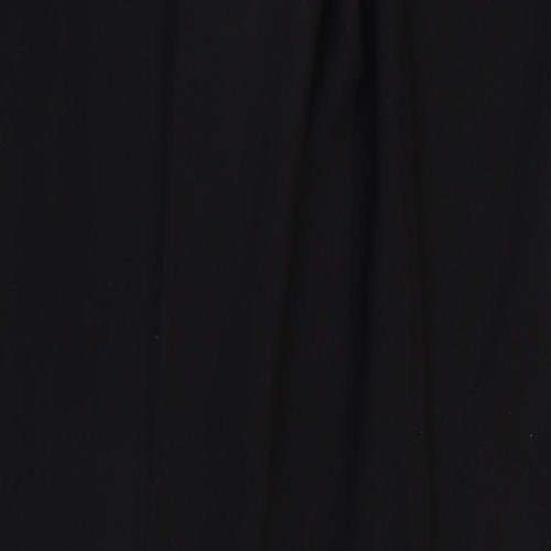 George Womens Black Polyester Dress Pants Trousers Size 10 Regular Zip
