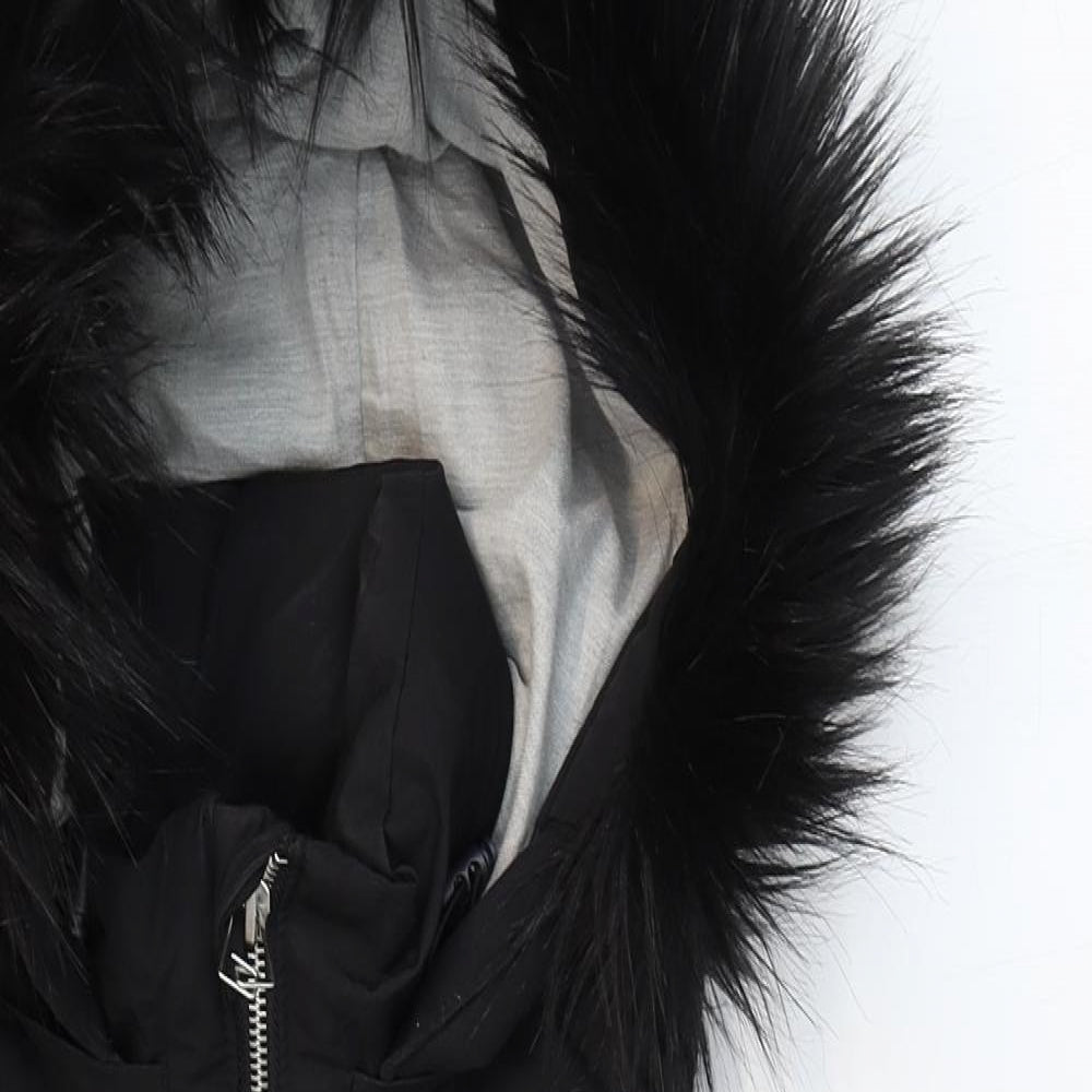 Gap Womens Black Gilet Jacket Size XS Zip