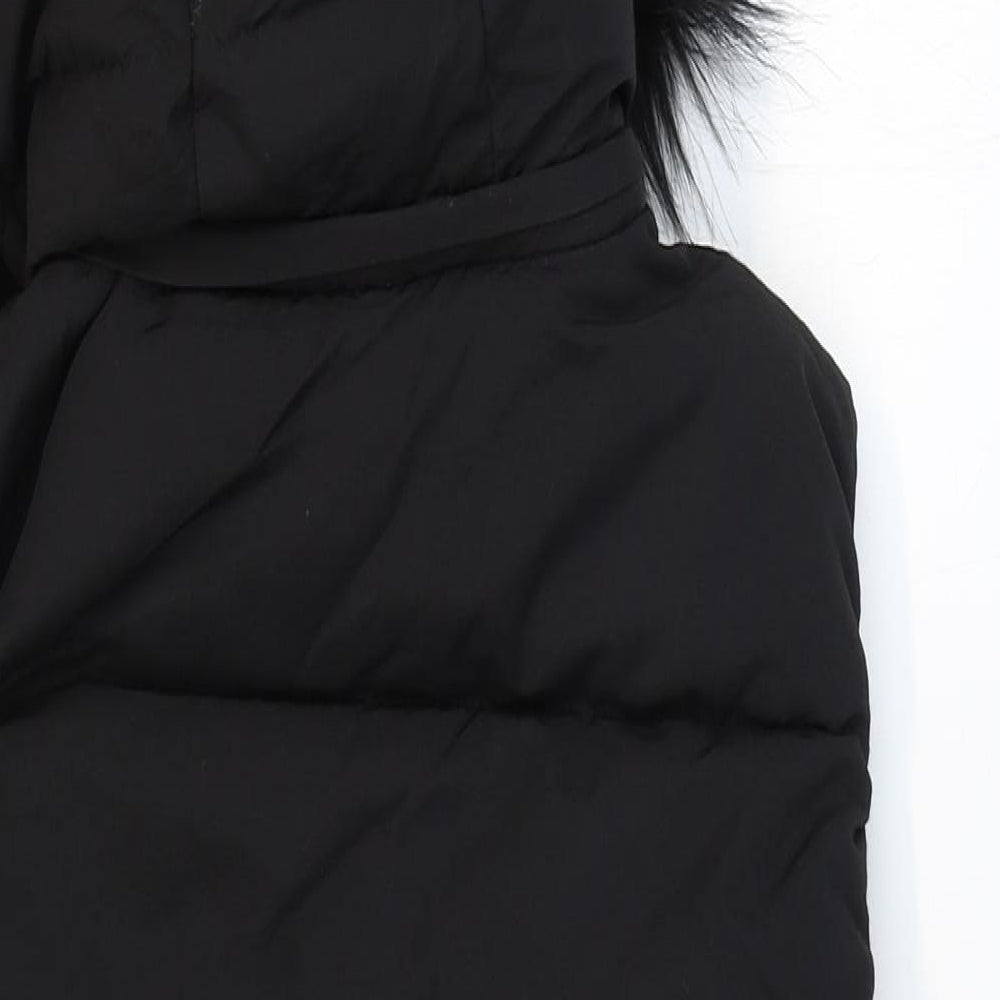 Gap Womens Black Gilet Jacket Size XS Zip