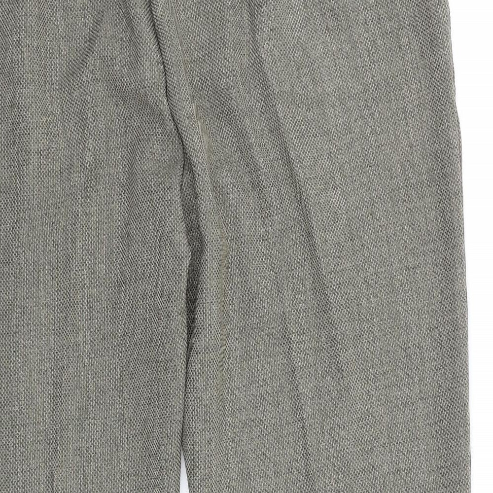 Honor Millburn Womens Brown Polyester Trousers Size 22 L27 in Regular