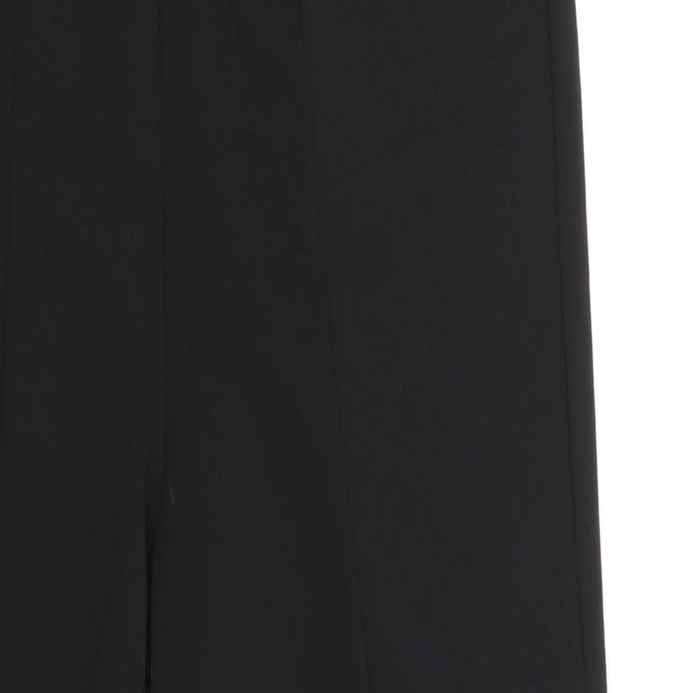 Love Yours Womens Black Polyester Trousers Size 16 L24 in Regular