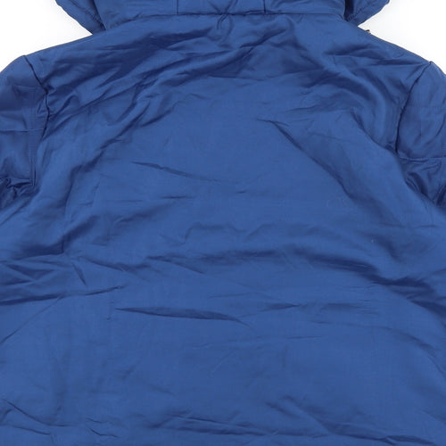 Anna De Lancay Womens Blue Jacket Size M Zip