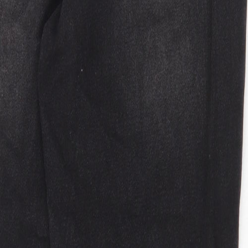 I SAW IT FIRST Womens Black Cotton Skinny Jeans Size 6 Regular Zip