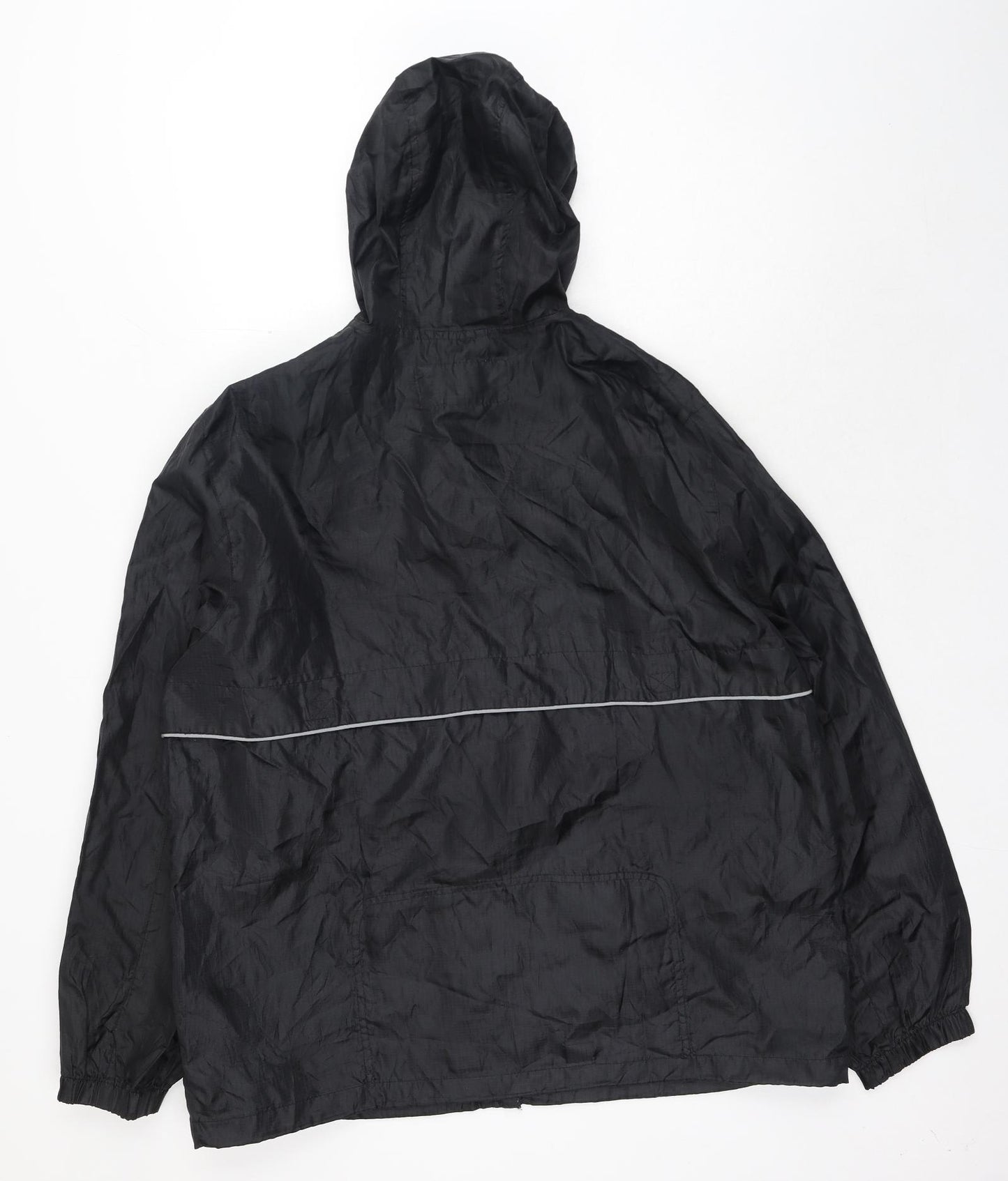 Athletic Works Mens Black Jacket Size M Zip
