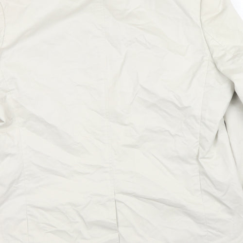 Cotton Traders Mens Beige Polyester Jacket Blazer Size 42