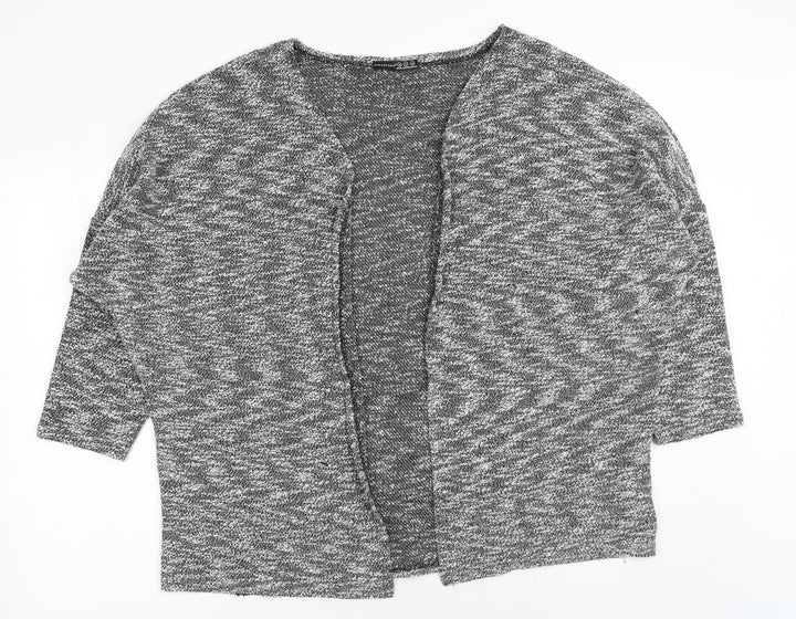Atmosphere Womens Grey V-Neck Polyester Cardigan Jumper Size M
