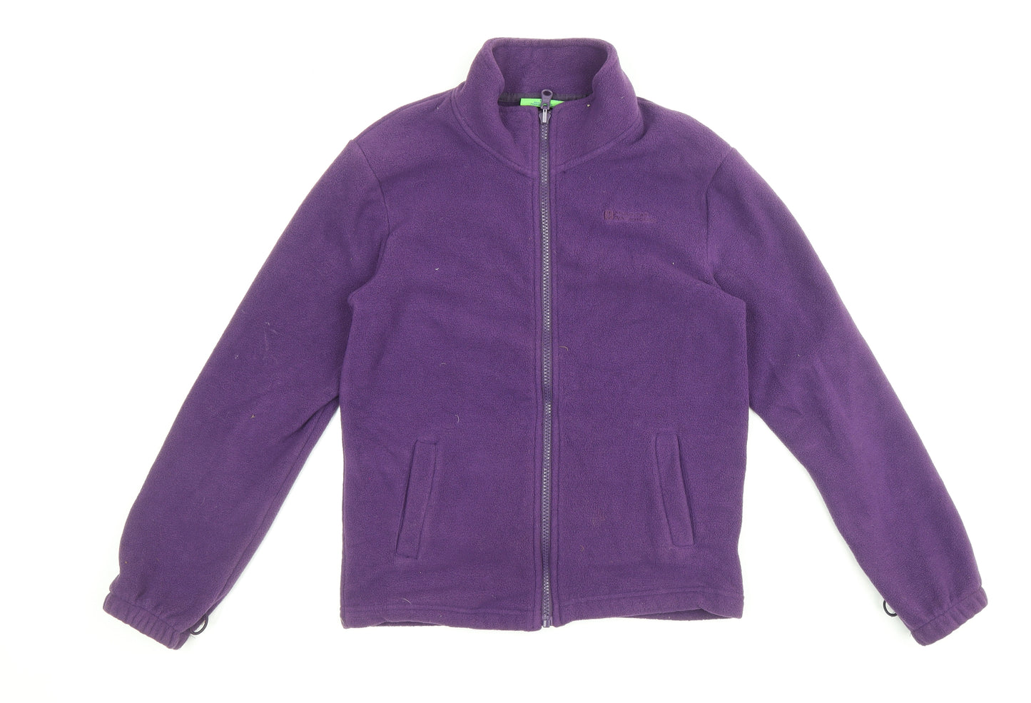 Mountain Warehouse Girls Purple Basic Jacket Jacket Size 11-12 Years Zip
