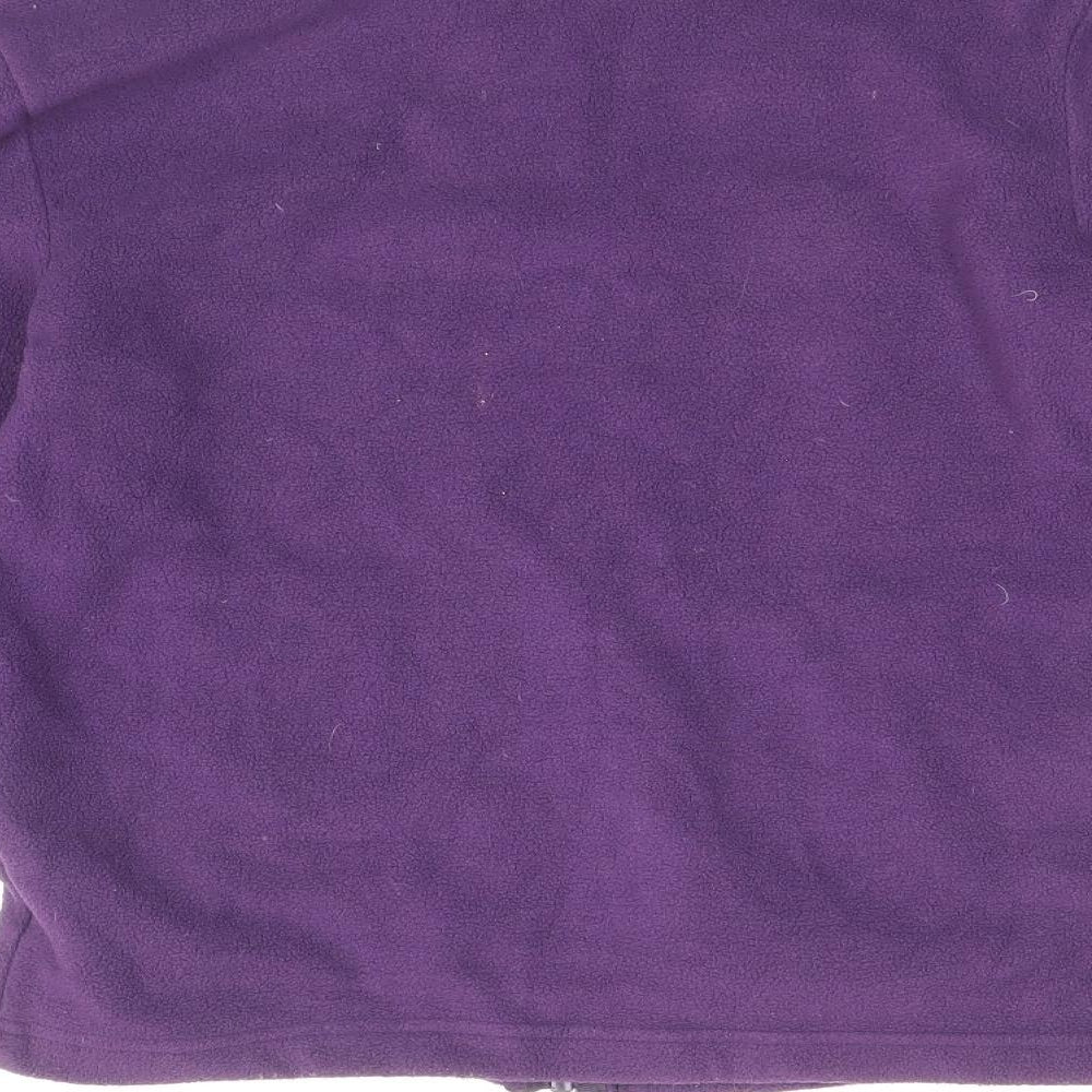 Mountain Warehouse Girls Purple Basic Jacket Jacket Size 11-12 Years Zip