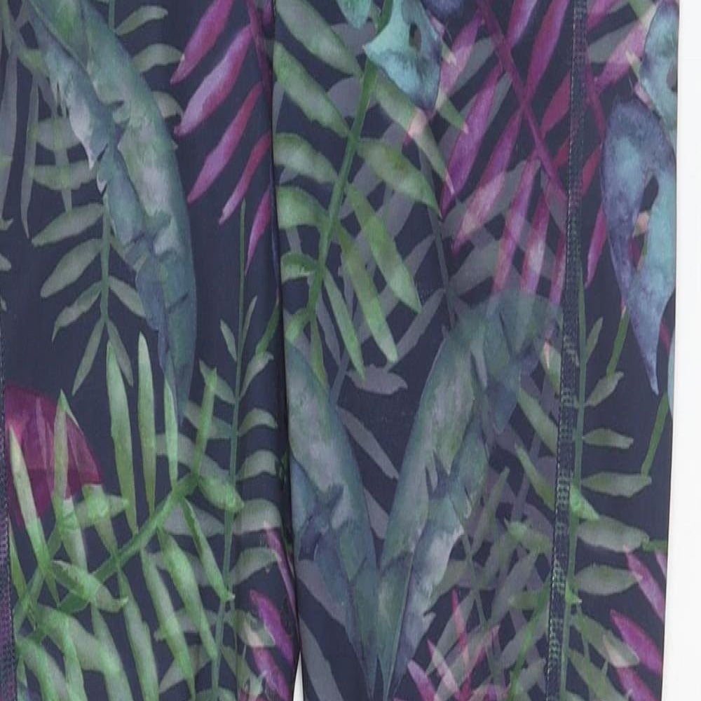 Aubrion Girls Multicoloured Floral Polyester Jogger Trousers Size 13-14 Years Regular Pullover