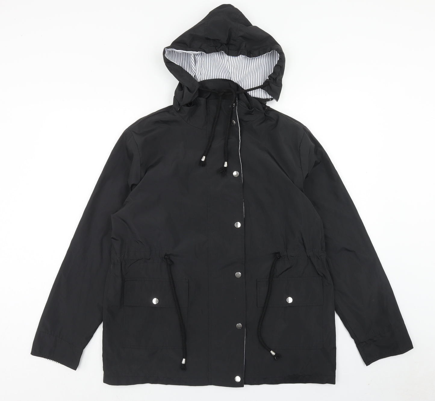 Bedee Womens Black Jacket Size M Zip