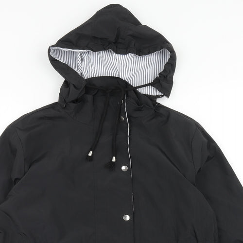 Bedee Womens Black Jacket Size M Zip