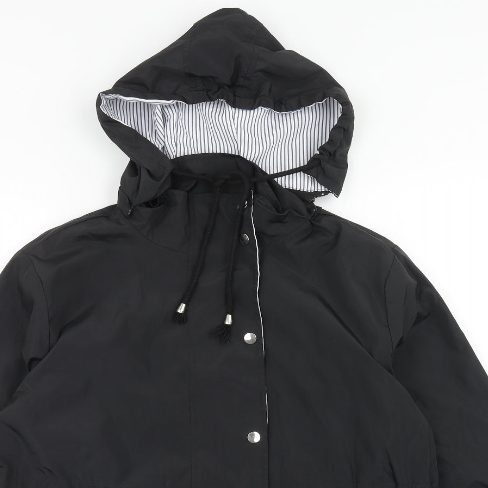 Bedee Womens Black Jacket Size M Zip