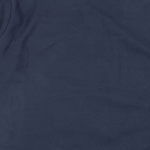 Anne De Lancay Womens Blue Jacket Size L Zip