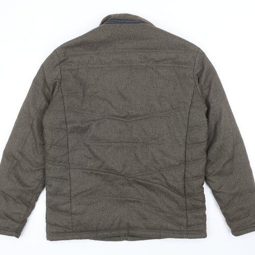 Drifter Womens Green Jacket Size 10 Zip